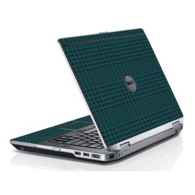 Green Flannel Dell E6420 Laptop Skin