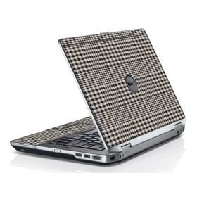 Grey Plaid Dell E6420 Laptop Skin