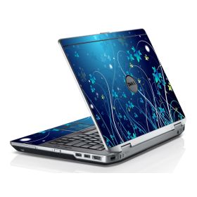 Dell Latitude E6430S BLUE FLOWERS Laptop Skin