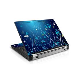Dell Latitude E6500 (+) BLUE FLOWERS Laptop Skin