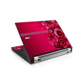 Dell Latitude E6500 (+) PINK GRUNGE STARS Laptop Skin