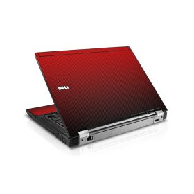 Dell Latitude E6500 (+) RED CARBON FIBER Laptop Skin