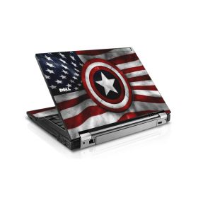 Capt America Flag Dell E6510 Laptop Skin