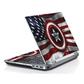 Capt America Flag Dell E6530 Laptop Skin