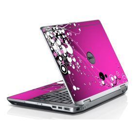 Pink Flwoers Dell E6530 Laptop Skin