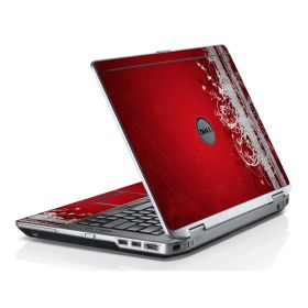 Red Grunge Dell E6530 Laptop Skin