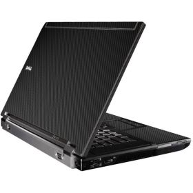 Black Carbon Fiber Dell M4400 Laptop Skin