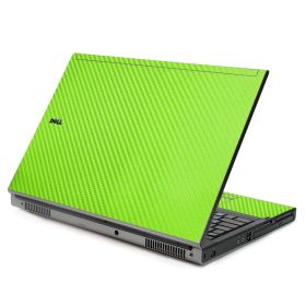 Green Carbon Fiber Dell M6400 Laptop Skin