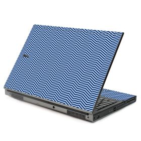 Blue On Blue Chevron Dell M6500 Laptop Skin