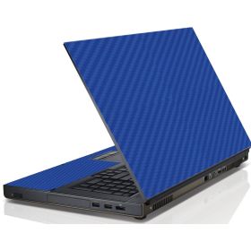 Dell Precision M6700 / M6800 BLUE CARBON FIBER Laptop Skin