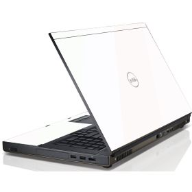 White Dell M6600 Laptop Skin