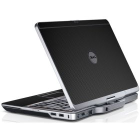Black Carbon Fiber Dell XT3 Laptop Skin