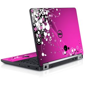 Dell Latitude E5270 PINK FLOWERS Laptop Skin