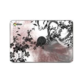 HP Chromebook 11A G6 EE FLOWERS AND UMBRELLAS Laptop Skin