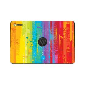 HP Chromebook 11A G6 EE GRUNGE RAINBOW Laptop Skin