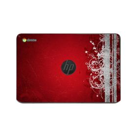 HP Chromebook 11A G6 EE RED GRUNGE Laptop Skin