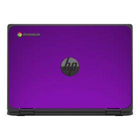 HP Chromebook X360 11 MK G3 EE CHROME PURPLE Laptop Skin
