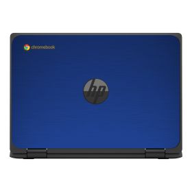 HP Chromebook X360 11 MK G3 EE MTS BLUE Laptop Skin