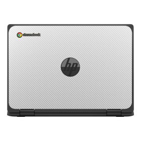 HP Chromebook X360 11 MK G3 EE WHITE CARBON FIBER Laptop Skin