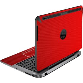 HP Pro X2 612 G1 RED CARBON FIBER Laptop Skin