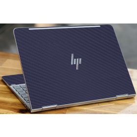 HP Spectre X360 13-AC023DX BLUE CARBON FIBER Laptop Skin