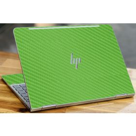 HP Spectre X360 13-AC023DX GREEN CARBON FIBER Laptop Skin