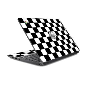 HP Chromebook 11 G4 CHECKERED Laptop Skin