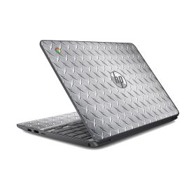 HP Chromebook 11 G4 DIAMOND PLATE Laptop Skin