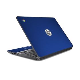 HP Chromebook 11 G2 MTS BLUE Laptop Skin