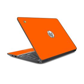 HP Chromebook 14 G4 ORANGE TWIST Laptop Skin