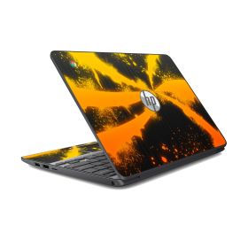 HP Chromebook 11 G4 ORANGE TWIST Laptop Skin