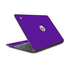 HP Chromebook 11 G2 PURPLE Laptop Skin