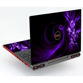 Dell Inspiron 15 7547  PURPLE SPIRAL Laptop Skin