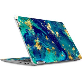 IdeaPad Flex 5 16ABR8 BLUE GOLD MARBLE Laptop Skin
