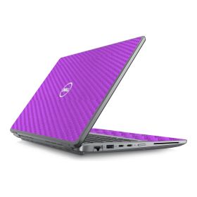 Dell Latitude 5450 PURPLE CARBON FIBER Laptop Skin