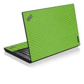 ThinkPad T570 GREEN CARBON FIBER Laptop Skin