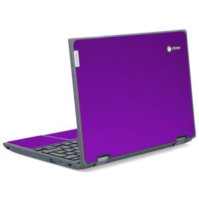 IBM/Lenovo Chromebook 500e G2 CHROME PURPLE Laptop Skin