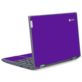 IBM/Lenovo Chromebook 500e G2 PURPLE Laptop Skin