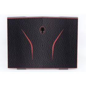 Alienware M11X R3 Lid ONLY BLACK LEATHER Laptop Skin
