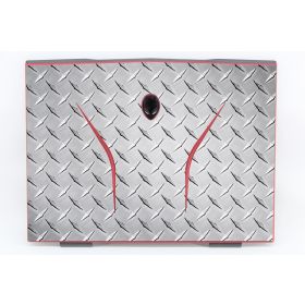 Alienware M11X R3 Lid ONLY DIAMOND PLATE Laptop Skin
