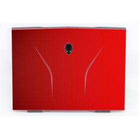 Alienware M11X R3 Lid ONLY RED CARBON FIBER Laptop Skin