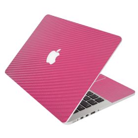 Pink Carbon Fiber Apple Macbook Original 13 A1181 Laptop 
Skin