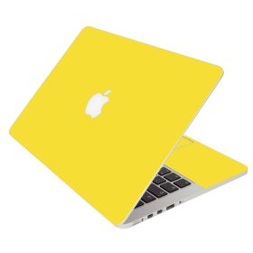 Yellow Apple Macbook Pro 17 A1151 Laptop Skin