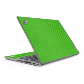 ThinkPad P14S G3 GREEN CARBON FIBER Laptop Skin