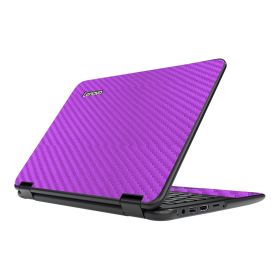 IBM/Lenovo ThinkPad N23 PURPLE CARBON FIBER Laptop Skin