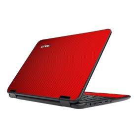 IBM/Lenovo ThinkPad N23 RED CARBON FIBER Laptop Skin