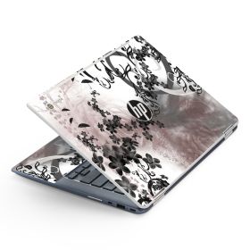HP Chromebook X360 14 G1 FLOWERS AND UMBRELLAS Laptop Skin