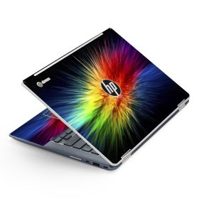 HP Chromebook X360 14 G1 RAINBOW BURST Laptop Skin