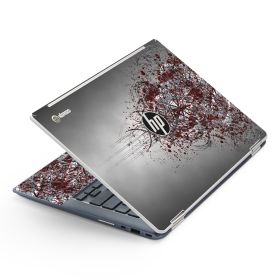 HP Chromebook X360 14 G1 TRIBAL GRUNGE Laptop Skin