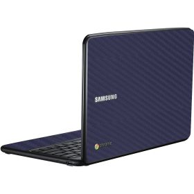 Samsung Chromebook XE500C21 BLUE CARBON FIBER Laptop Skin